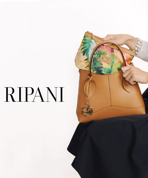 RIPANI 牛革トートバッグ