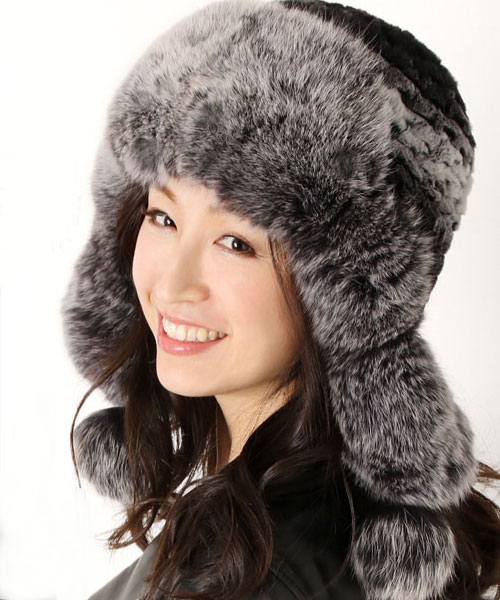 レッキスファー 編み込み 帽子