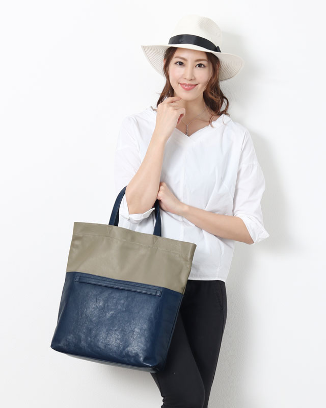 Mia Borsa/ミア ボルサ 牛革 トートバッグ