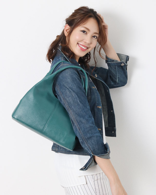 Jamale/ジャマレ 日本製 牛革 ハンドバッグ