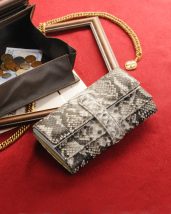 ダイヤモンドパイソンギャルソン長財布