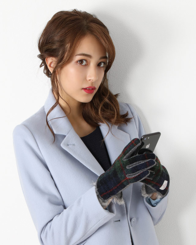 ハリスツイード 手袋
