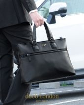 doob London 本革 ビジネスバッグ