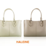 HALEINE サフィアーノレザーハンドバッグ