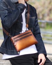 BLAZER CLUB 日本製 サコッシュ ショルダー バッグ