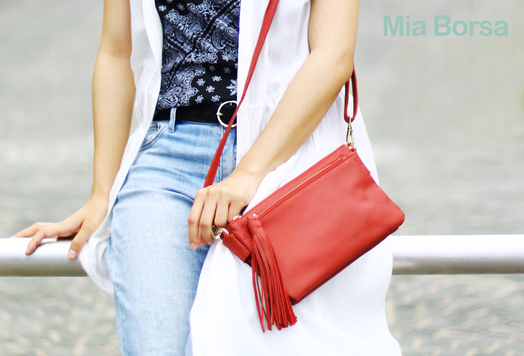 Mia Borsa ミニショルダー バッグ レディース