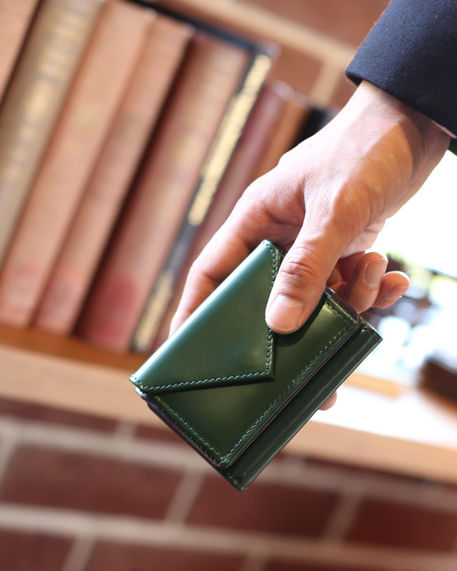 doob London コードバン メンズ ミニ財布