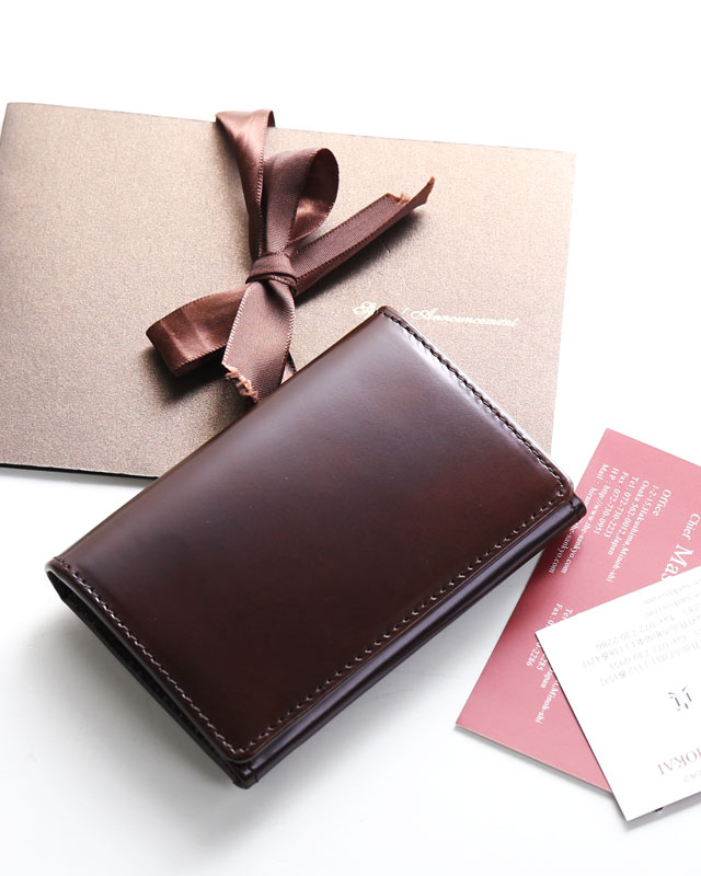 doob London コードバン 名刺入れ