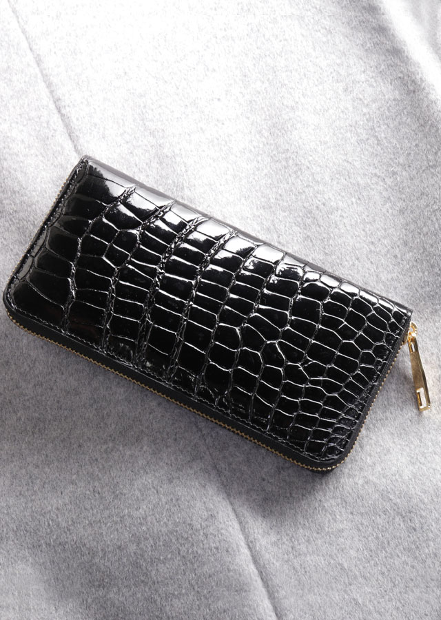 メンズ　クロコダイル財布