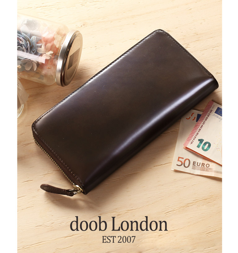 doobLondon メンズ財布 コードバン