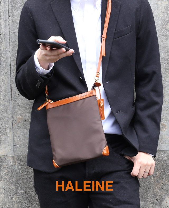 HALEINE 縦型サコッシュ